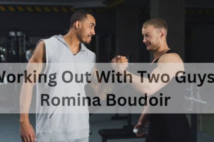 working out with two guys . romina boudoir wekipedia