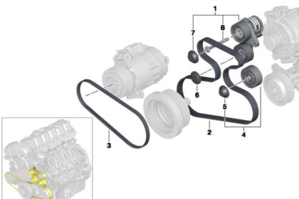 BMW Ribbed V-Belt 4PK 803 - 11287552084: Essential Insights and Applications