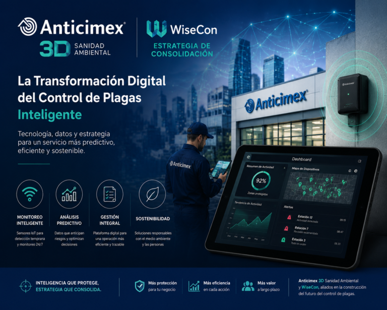 Anticimex 3D Sanidad Ambiental y WiseCon Estrategia de Consolidación: La Transformación Digital del Control de Plagas Inteligen anticimex 3d sanidad ambiental / wisecon estrategia de consolidación