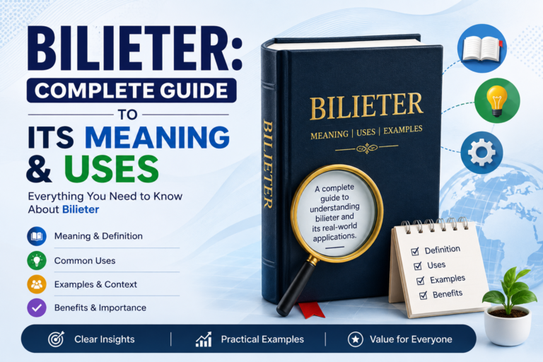 bilieter: Complete Guide to Its Meaning & Uses bilieter