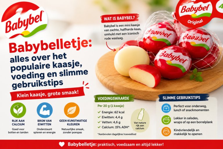 Babybelletje: ontdek alles over het bekende kaasje babybelletje