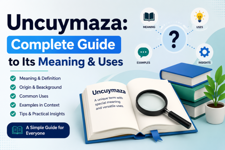 Uncuymaza: Complete Guide to Its Meaning & Uses uncuymaza
