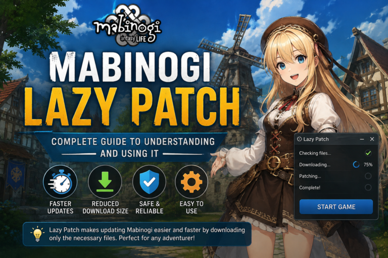 Mabinogi Lazy Patch: Complete Guide for Players mabinogi lazy patch