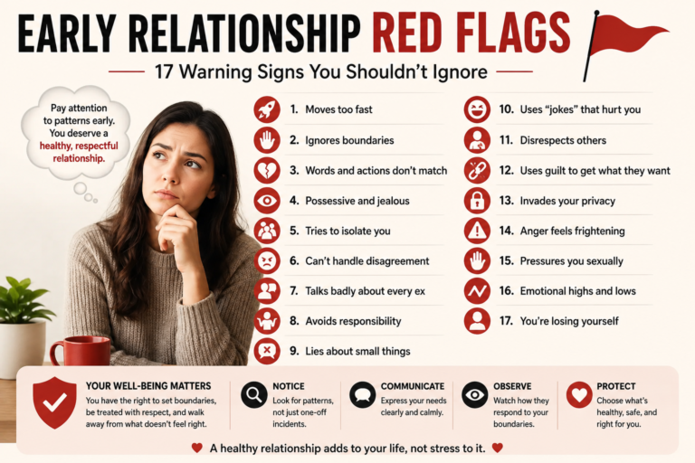 early relationship red flags