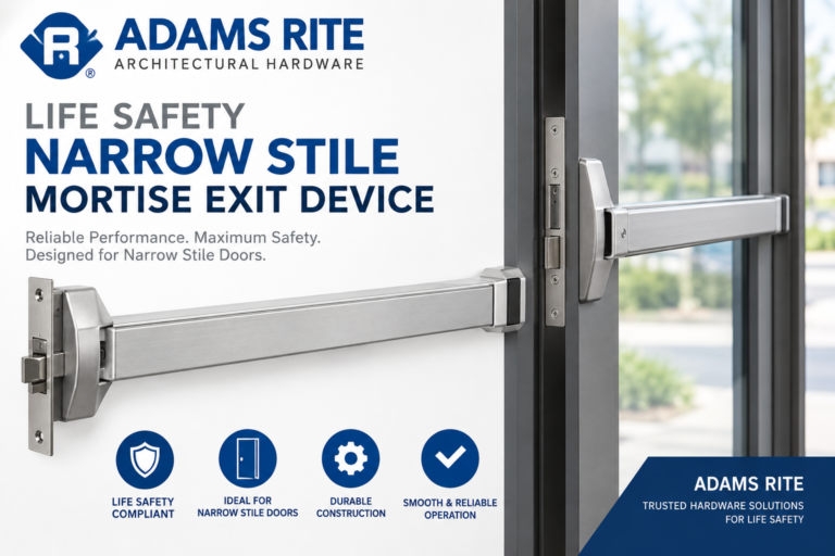 adams rite life safety narrow stile mortise exit device FAQ adams rite life safety narrow stile mortise exit device